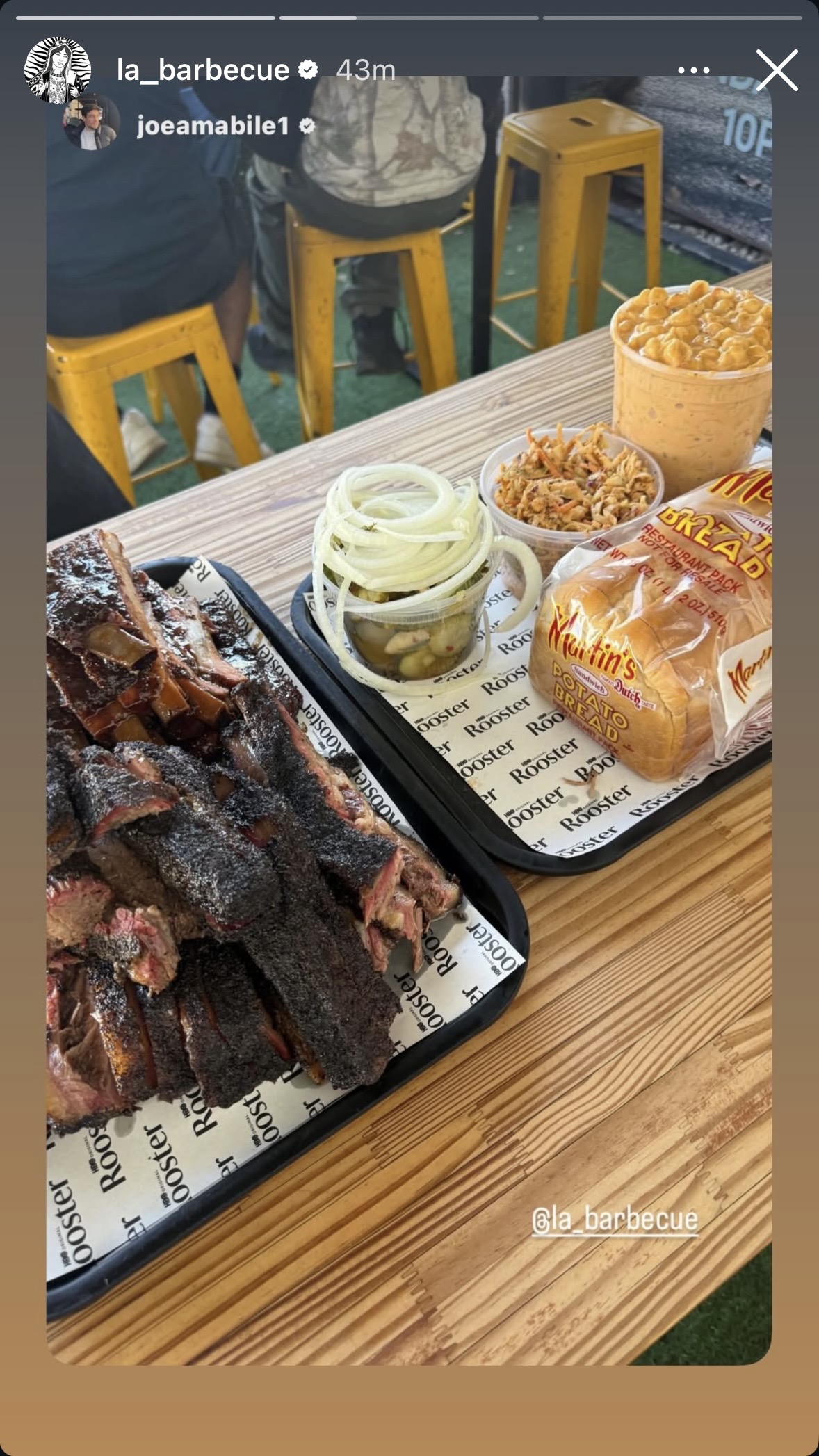 La Barbecue - Instagram Story 2